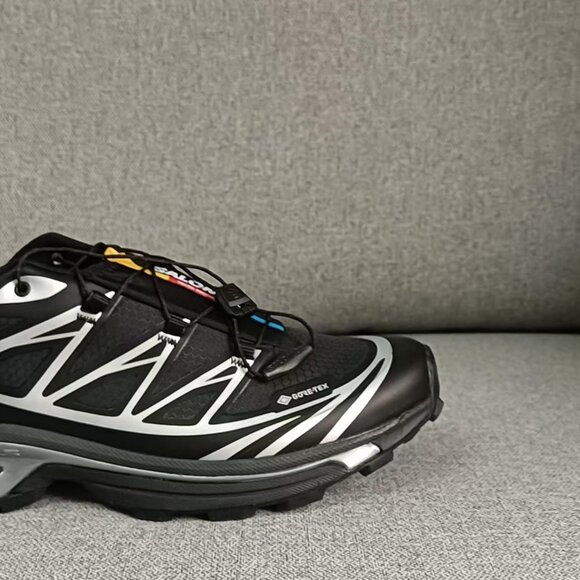 Salomon XT-6 Gore-Tex NEW Black/SilverSole Waterproof L47450600 Gender Inclusive - Picture 4 of 11